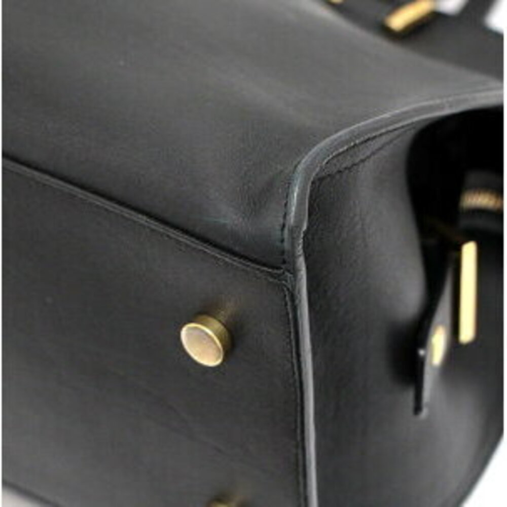 Saint Laurent Paris Cabas Bag Black Leather GG - Picture 4 of 6
